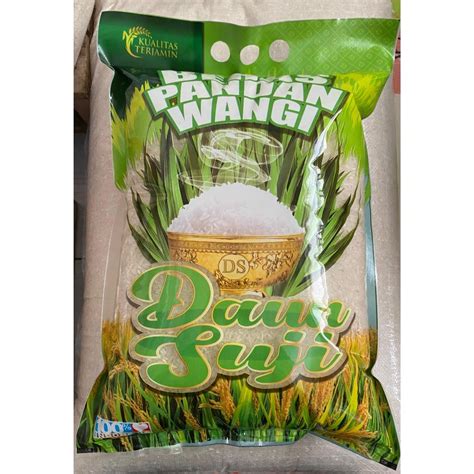 Jual Beras Premium Daun Suji Pandan Wangi Liter Murah Berkualitas