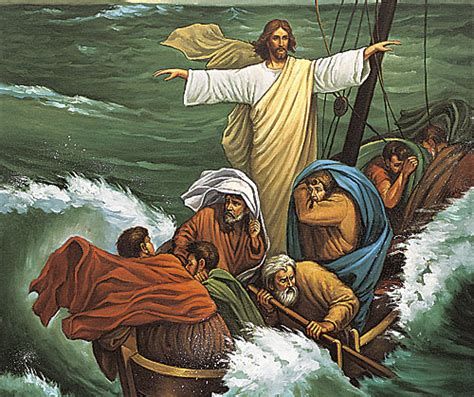 Jesus Calms The Storm Miracles Of Jesus Bible Stories For Kids