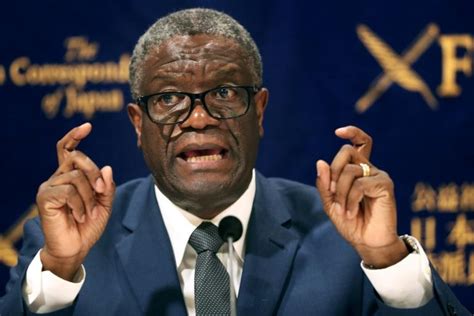 Est De La Rdc Mukwege Critique La Diplomatie Du Pr Sident