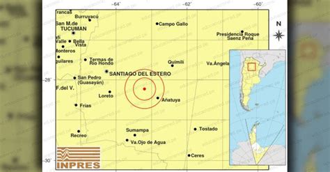 Terremoto en Argentina de Magnitud 5 8 Hoy Sábado 5 Agosto 2023 Sismo