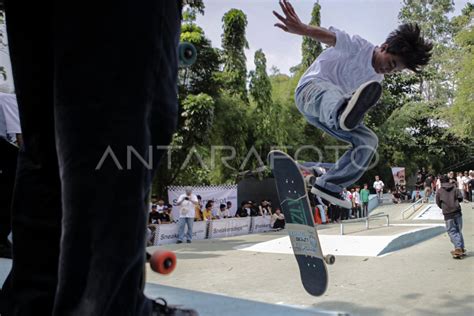 HARI SKATEBOARD SEDUNIA DI TANGERANG ANTARA Foto