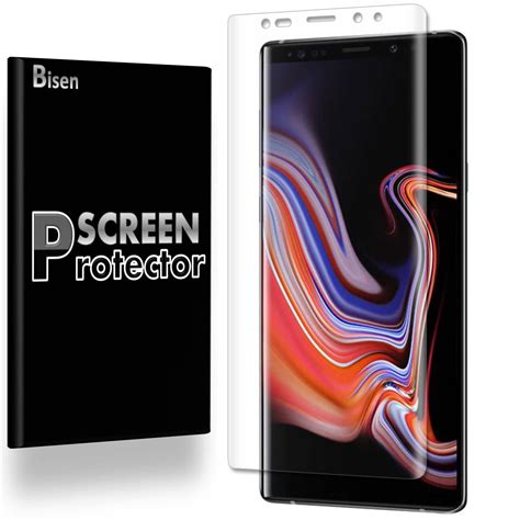 Samsung Galaxy Note 9 3 Pack BISEN Screen Protector 3D Curved Full