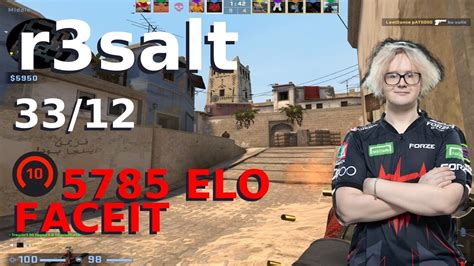 R3salt Highlights ONLY 33 12 FACEIT LVL 10 CSGO POV Highlights