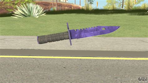 CS GO M9 Bayonet Doppler Sapphire For GTA San Andreas