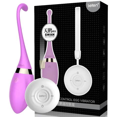 New Leten Silicone Usb Recharge Vibrating Egg Waterproof G Spot