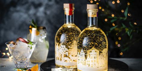 M&S launches light up gin liqueur bottles for Christmas