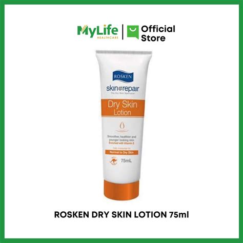 ROSKEN DRY SKIN LOTION 75ML Shopee Malaysia