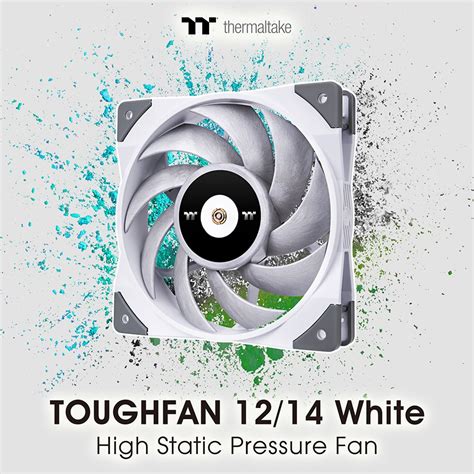 Thermaltake Unveils Toughfan 1214 High Static Pressure Radiator Fan