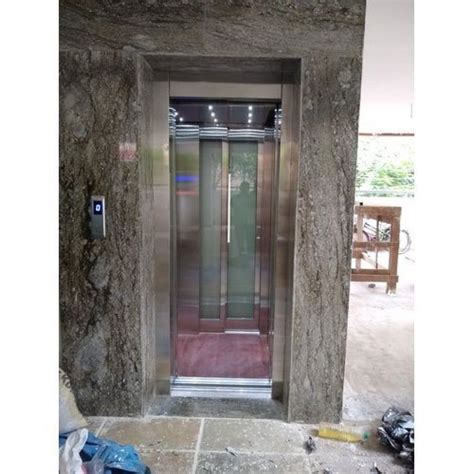 Global Elevators 1 Ton Geared Passenger Elevator For Residential Max