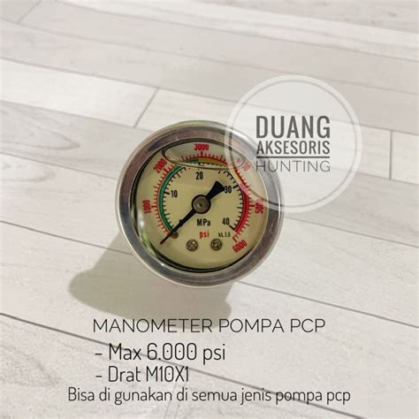 Manometer Pompa Pcp Manometer Pompa Mano Pompa Manometer Pcp