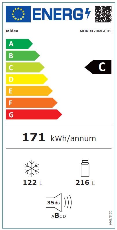 Midea Mdrb Mgc Total Nofrost Ulti Air