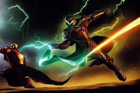 Doctor Doom Victor Von Doom Dr Fatalis Fighting Iron Midjourney