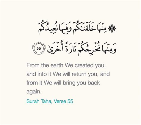 Surah Taha Verse 55 Rislamicposters