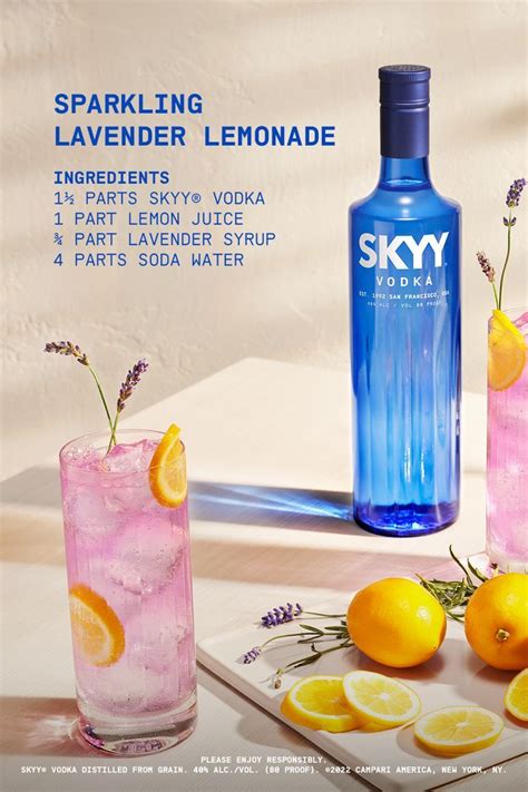 Fragrant And Fresh Tasting Make The Sparkling Lavender Lemonade With