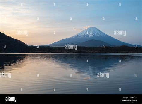 Mount Fuji The World Heritage View At Lake Shoji Shojiko In The