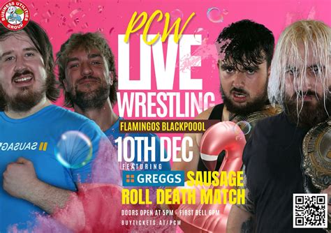 PCW UK WRESTLING On Twitter December 10th FLAMINGO BLACKPOOL Book