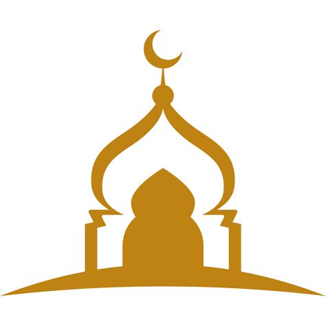 Mosque Icon Design Silhouette Png