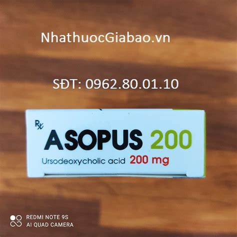 Thuốc Asopus 200mg Nhà Thuốc Gia Bảo Đặt Mua 0962800110