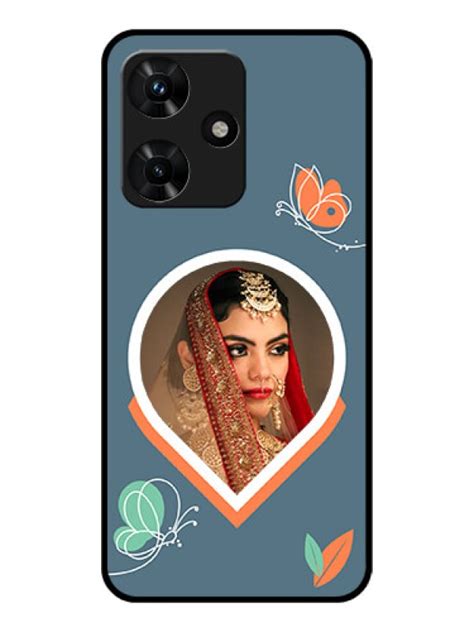 Infinix Hot I Custom Glass Phone Case With Photo Printing