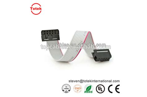 2 54mm Pitch Idc Connector Flat Flexible Ribbon Cable Custom Wiring