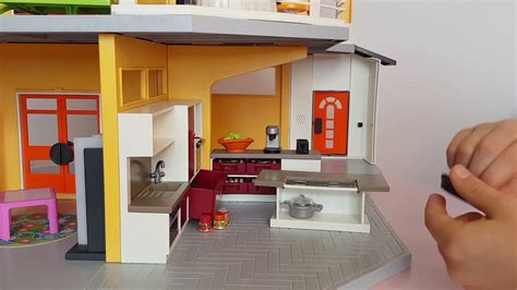 Playmobil Modernes Wohnhaus Einrichten Teil Youtube