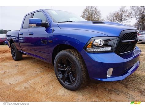 2017 Blue Streak Pearl Ram 1500 Sport Quad Cab 117509519 Photo 4