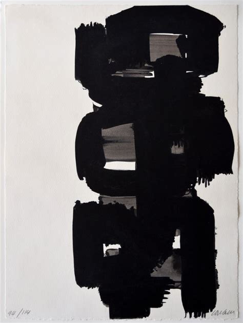 Pierre Soulages Lithographie N Catawiki