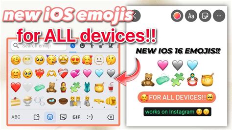 How To Get New Ios Emojis On For All Devices No Copy Paste Youtube