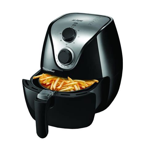 Air Fryer Multilaser CE13 1500W 2 5L 127V InoxPreto Multilaser Eletro