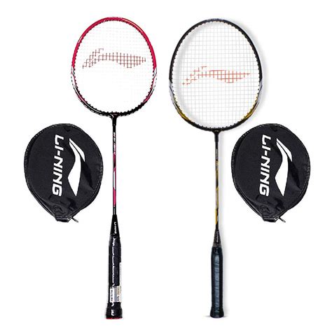 Buy Li Ning Xp Iv Xp Iv Set Of Strung Badminton Racquets With