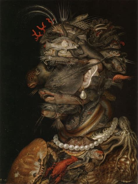 The Allegory Of Water By Giuseppe Arcimboldo Useum