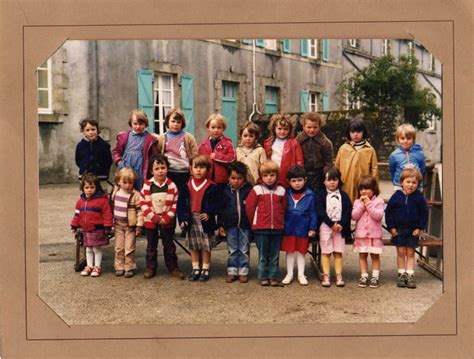 Photo De Classe PS MS De 1981 Ecole Primaire Edern Copains D Avant