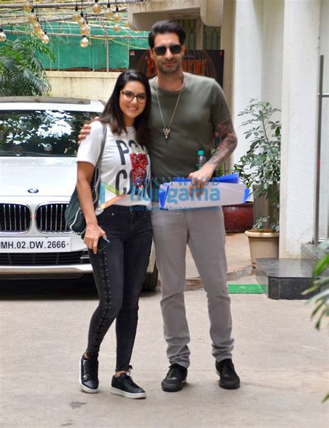 Photos Sunny Leone And Daniel Weber Snapped In Mumbai Parties