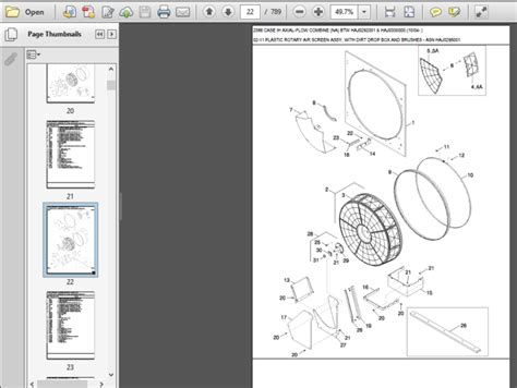 Case Ih 2388 Axial Flow Combine Illustrated Parts Catalog Manual Pdf Download Heydownloads