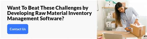 Raw Material Inventory Management Software Development Benefits