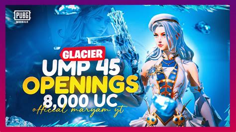 New Glacier Ump Opening Luck In First Pubg Mobile Youtube