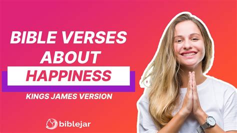 Bible Verses About Happiness King James Version Kjv Youtube