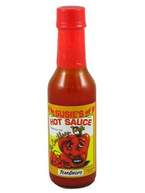 Susie S From Antigua Teardrops Hot Sauce 148ml Amazon De Lebensmittel And Getränke