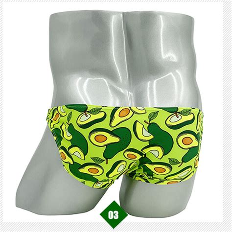 Men S Swim Briefs Beach Swimsuit Bikini Green Avocado Hot Sexy Bathing Suit Gay Ebay