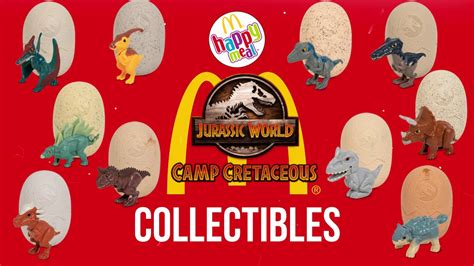 More Jurassic World Happy Meal Toys Camp Cretaceous At Mcdonalds