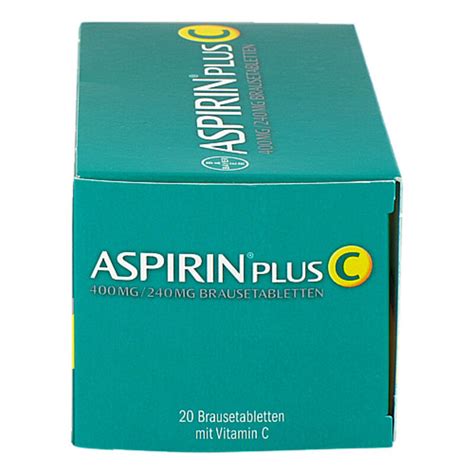 Aspirin Plus C Brausetabletten 20 St Online Bei Pharmeo Kaufen