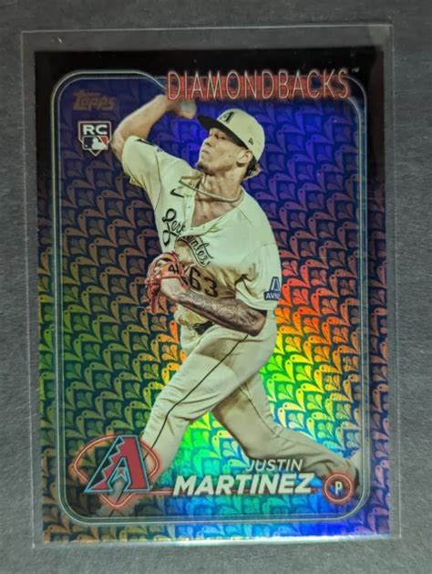 Justin Martinez Rc Topps Series Easter Holiday Foil