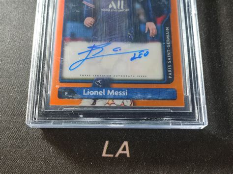 【la拍卖精品】21 22 Topps Merlin Uefa Lionel Messi 梅林欧冠 大巴黎 利昂内尔 梅西 梅球王 Base版