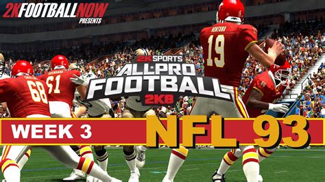 All Pro Football 2k8 1993 Kansas City Chiefs Week 3 Legendary Face