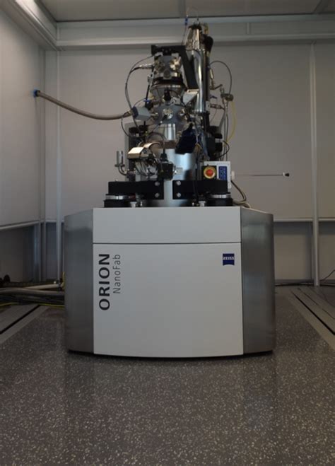 Microscope Zeiss Orion Nanofab Institut Interdisciplinaire D