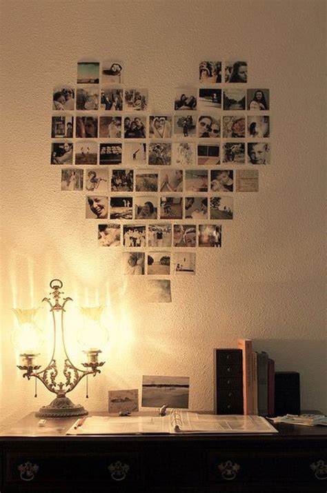 Polaroid Love Photo Wall Ideas