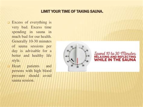 7 safety tips for sauna