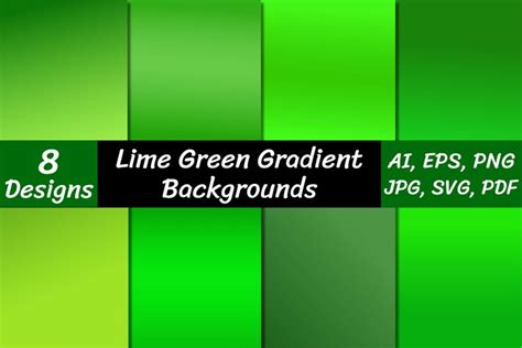 Lime green gradient backgrounds / Green gradient backgrounds