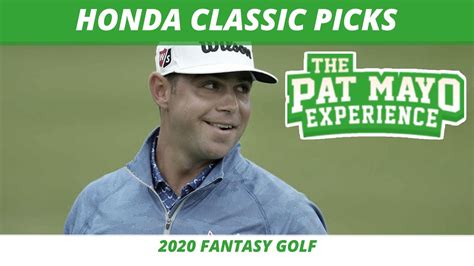 Fantasy Golf Picks 2020 Honda Classic Picks Predictions Preview