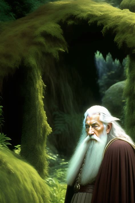 Lexica Gandalf Hiding In Bushes When He First Appeared In Series In